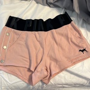 Light Pink shorts. Worn twice like new without tags. Size small